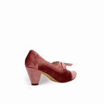 Madison Velvet Retro Heels
