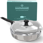 10 Inch Sauté Pan with Lid - By Baano