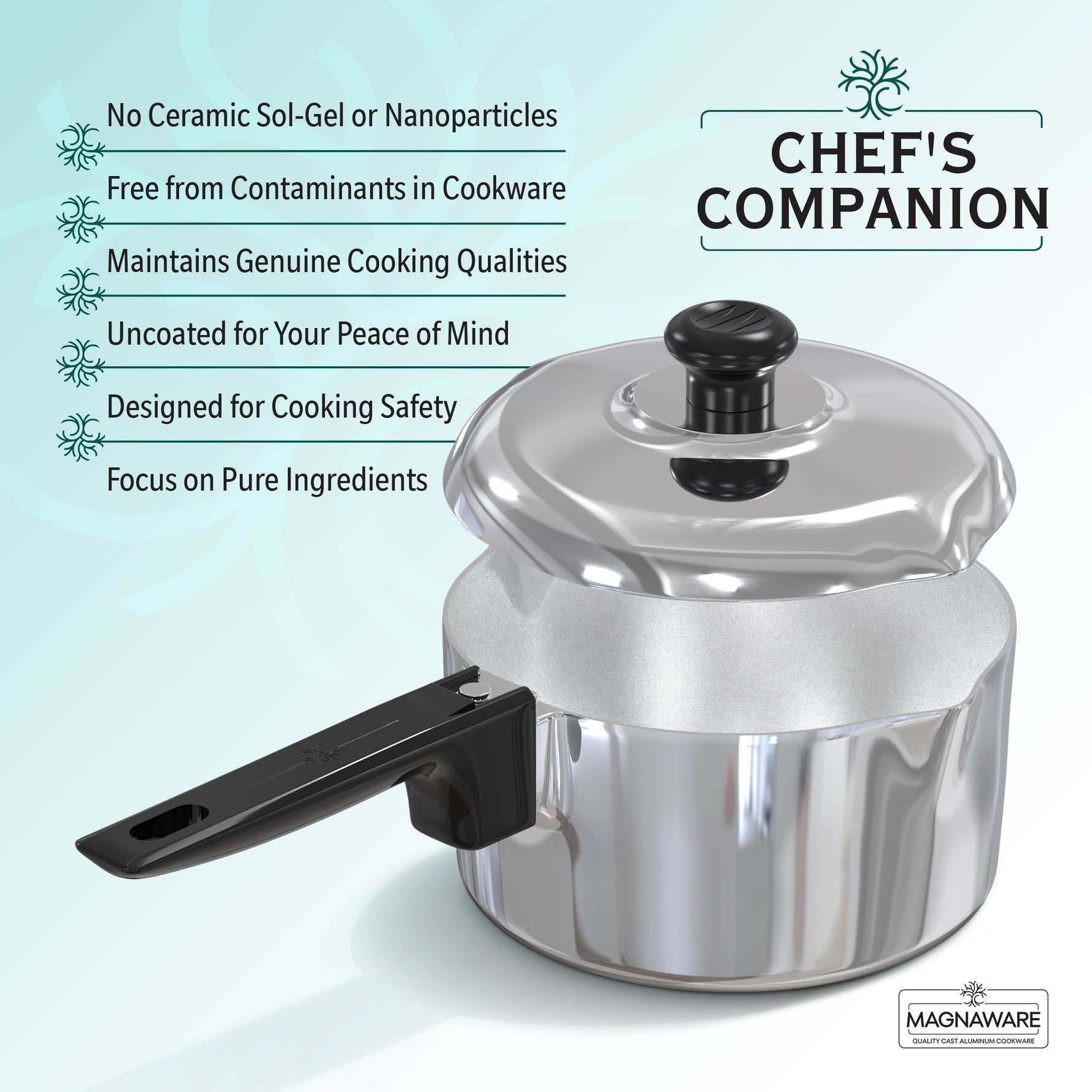 2 Quart Sauce Pan with Lid - By Baano