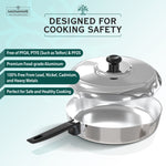 10 Inch Sauté Pan with Lid - By Baano