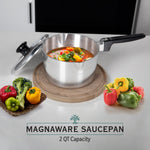 2 Quart Sauce Pan with Lid - By Baano