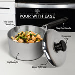 2 Quart Sauce Pan with Lid - By Baano