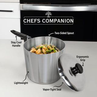 4 Quart Sauce Pan with Lid - By Baano