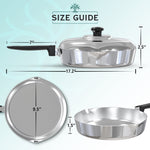 10 Inch Sauté Pan with Lid - By Baano