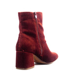 Marino Velvet Booties Chelsea Crew