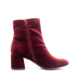 Marino Velvet Booties Chelsea Crew