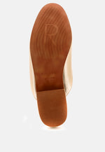 Marla Metallic Leather Mules