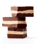 Dark Chocolate and Peanut Butter Squares | Gluten Free