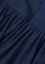 Aidan Mattox Halter Neckline Sleeveless Drop Waist Ball Gown