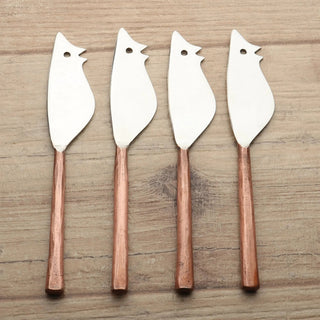 MEDICKI RATONCITO CHEESE SPREADER/KNIFE 4 PC. SET