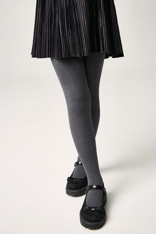 Conte Tights for girls - Melange 50 Den - By Baano