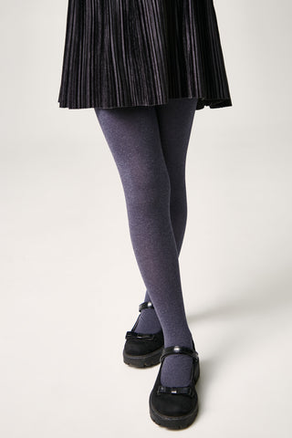 Conte Tights for girls - Melange 50 Den - By Baano