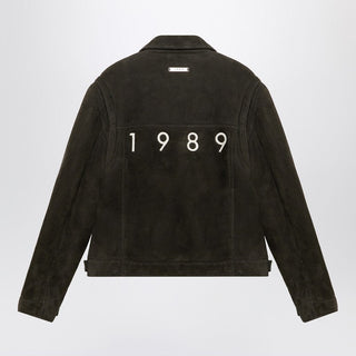 Dark Brown Shearling Jacket - By Baano