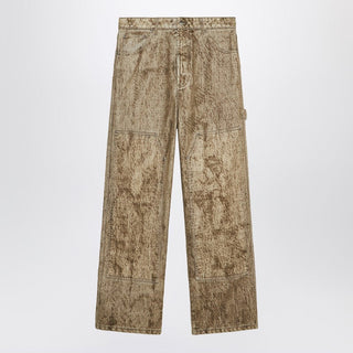 Denim Flock Carpenter Pants Camo - By Baano