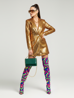 MIDTOWN Gold Sequin Blazer Jacket BYMANYC ® New York
