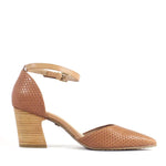 Miracle Woven Block Heeks Chelsea Crew