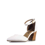 Miracle Woven Block Heeks Chelsea Crew