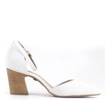 Miracle Woven Block Heeks Chelsea Crew