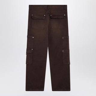 Brown Cargo Trousers - By Baano