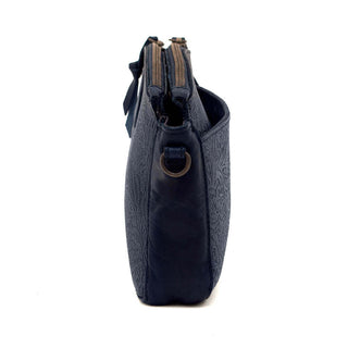 Tooled Leather Crossbody Bag - By Baano
