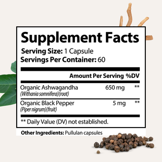 MOOD: Ashwagandha Supplement for Mood Swings & Cramp Relief