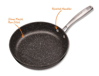 MASTERPAN Nonstick Granite Look Frypan & Skillet, 11" (28cm)