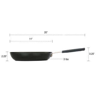 MASTERPAN Ceramic Nonstick Frypan & Skillet with Chefs Handle, 11" (28cm)