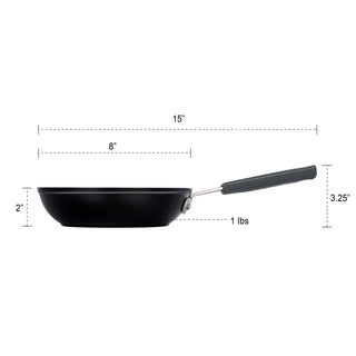 MASTERPAN Nonstick Frypan & Skillet with Chefs Handle, 8" (20cm)
