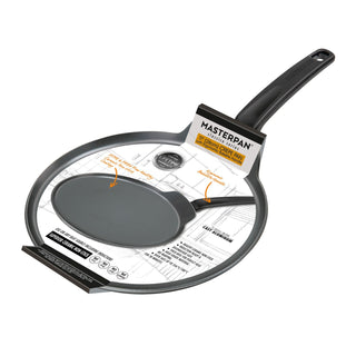MASTERPAN Ceramic Nonstick  Crepe Pan & Griddle, 11" (28cm)