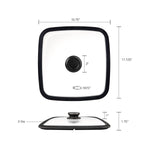 MASTERPAN Tempered Glass Lid, Fits Our 11x11" Pans (28cm)