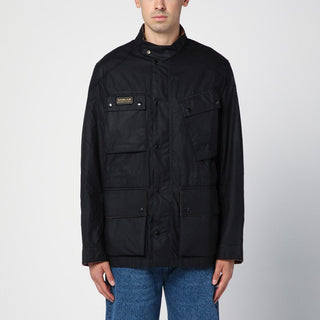 Black Waxed International Jacket - By Baano