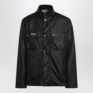 Black Waxed International Jacket
