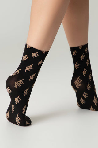 Dense Socks Conte Fantasy - "Art" Designs - By Baano