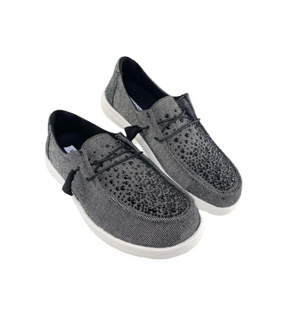 Maco Water Drop Sneaker in Black Naughty Monkey