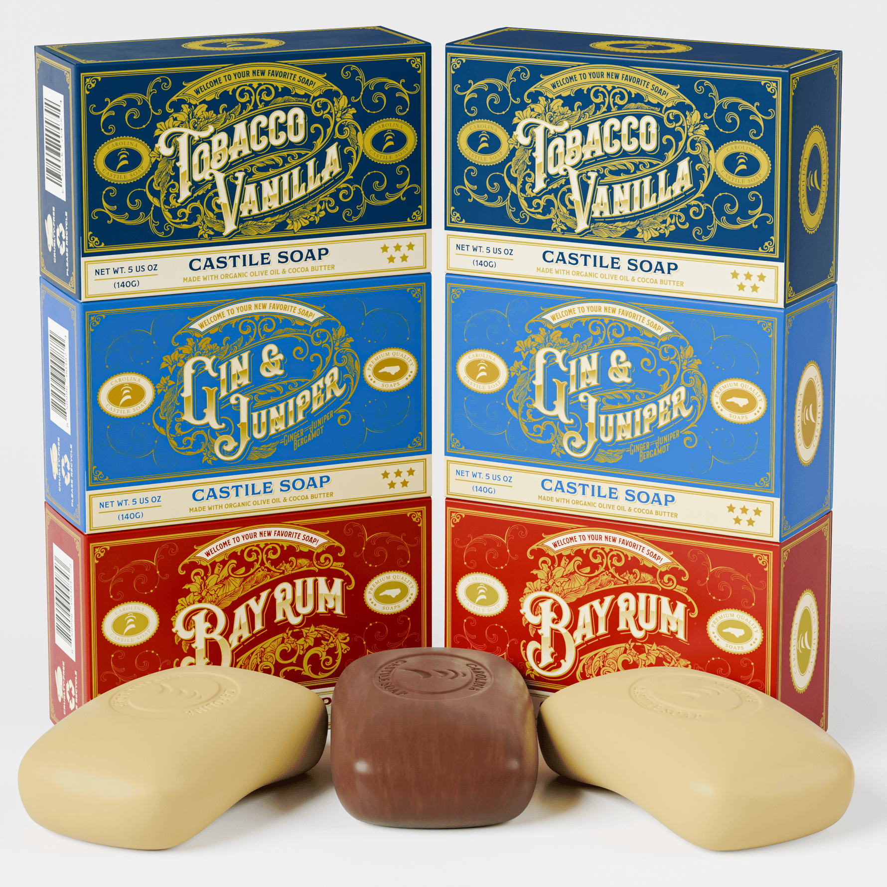 Castile Bar Soap - Variety Pack