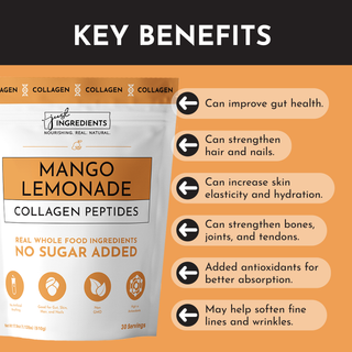 Mango Lemonade Collagen Peptides - By Baano