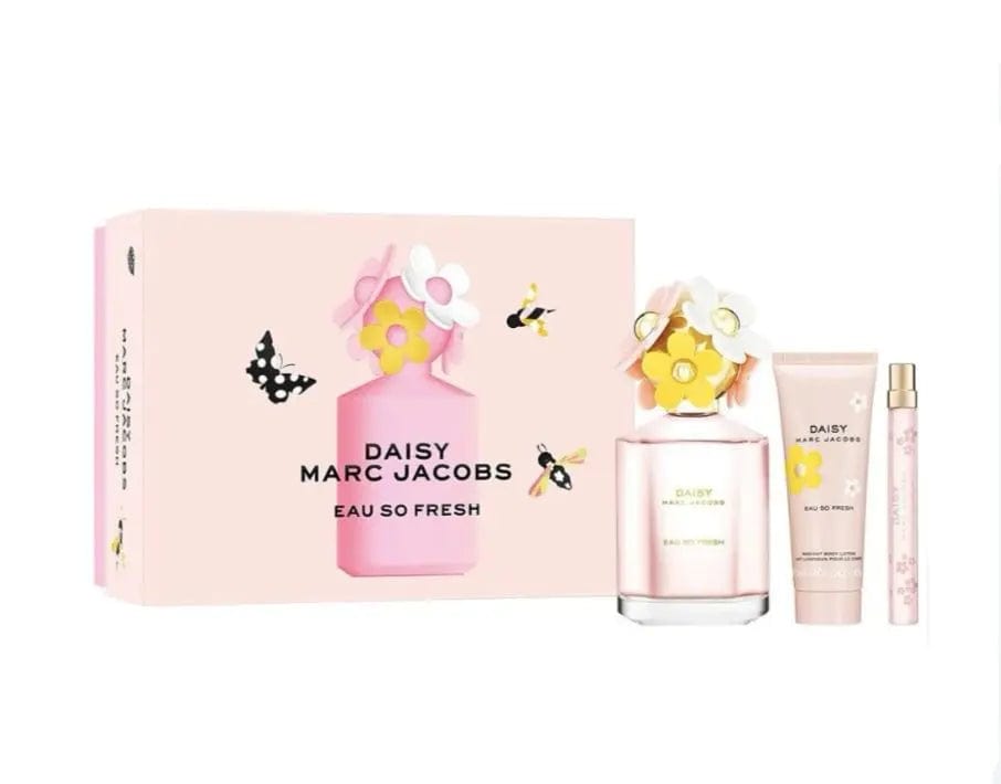 Marc Jacobs Daisy Eau So Fresh 3pc Gift Set For Women - By Baano