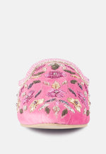 Marcella Embroidered Mules