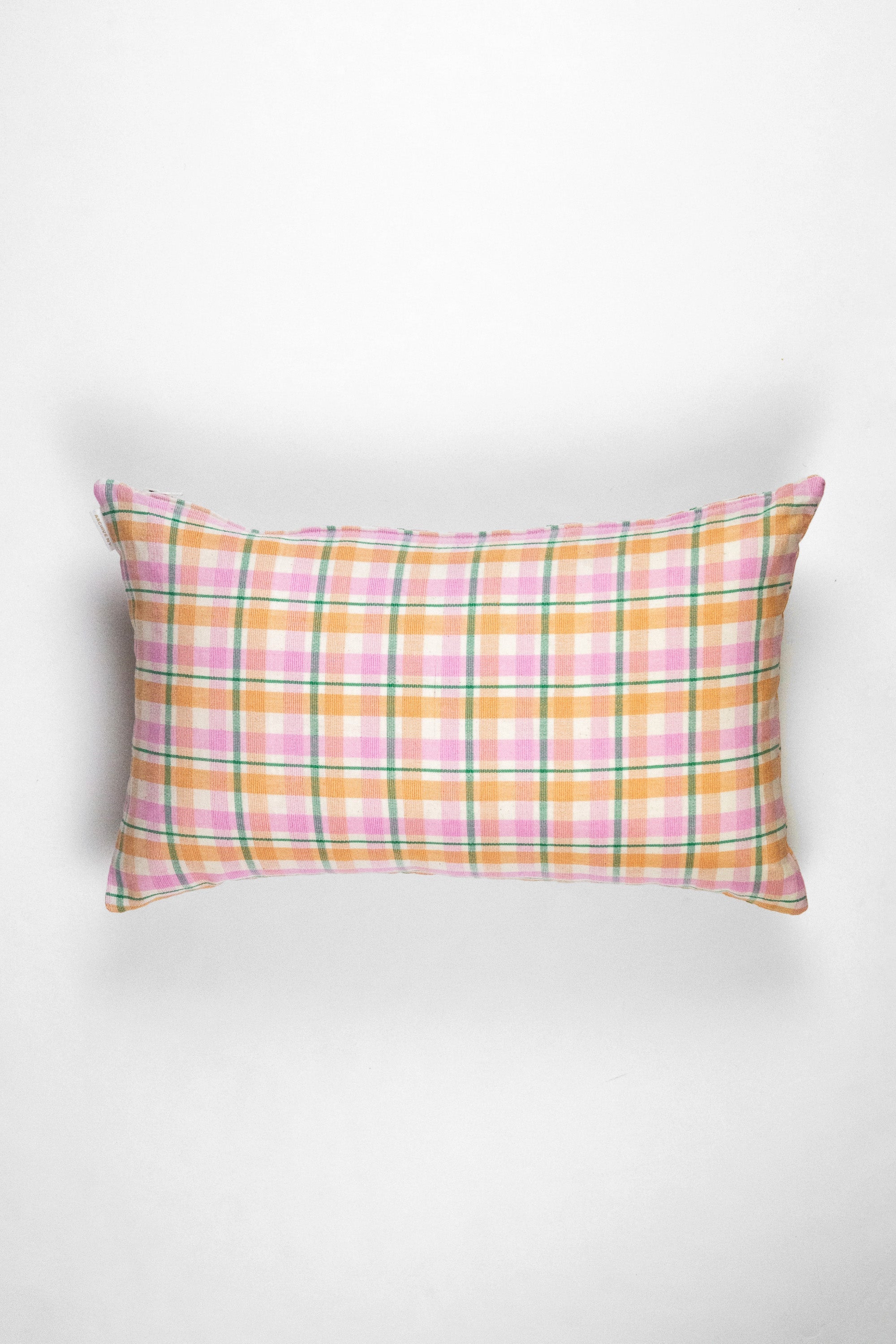 Marguerite Ruffle Plaid Pillow