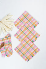 Marguerite Plaid Party Napkins
