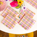 Marguerite Plaid Party Napkins