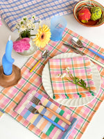 Marguerite Plaid Party Napkins