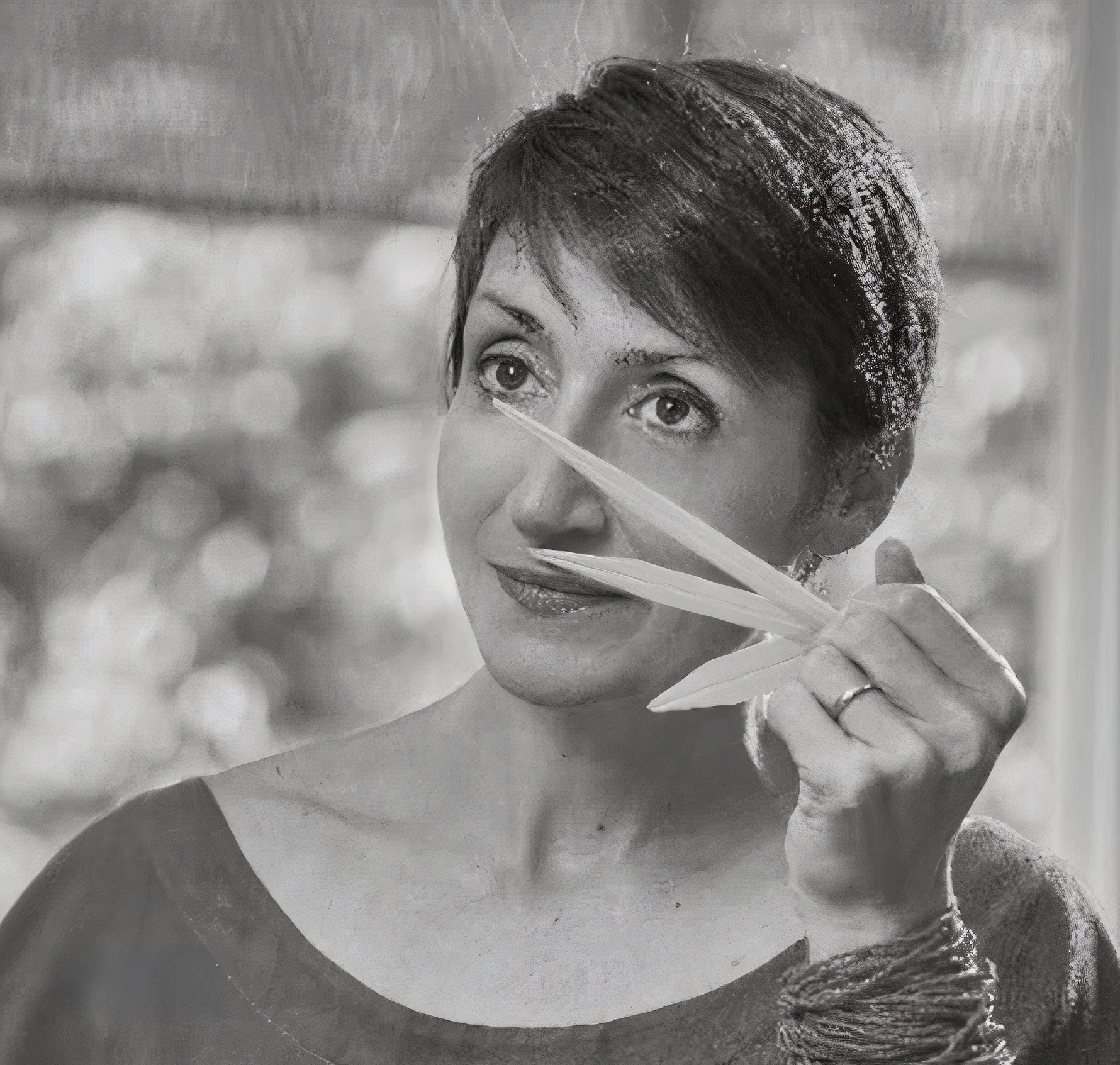 White Moroccan Leather Habibi NY