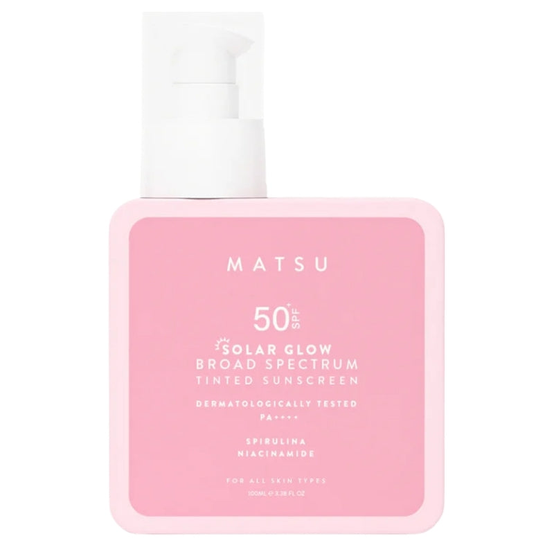Matsu Solar Glow 50+SPF Tinted Sunscreen 100ml - By Baano