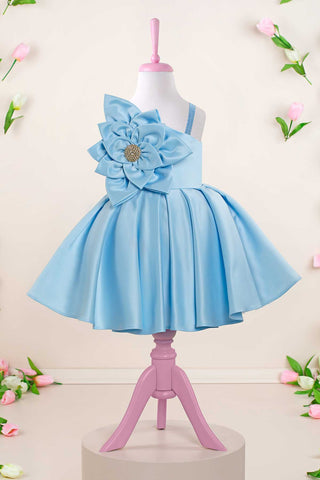 Maya Turquoise Party Dress
