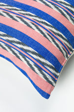 Maya Jaspe Blue & Coral Pillow