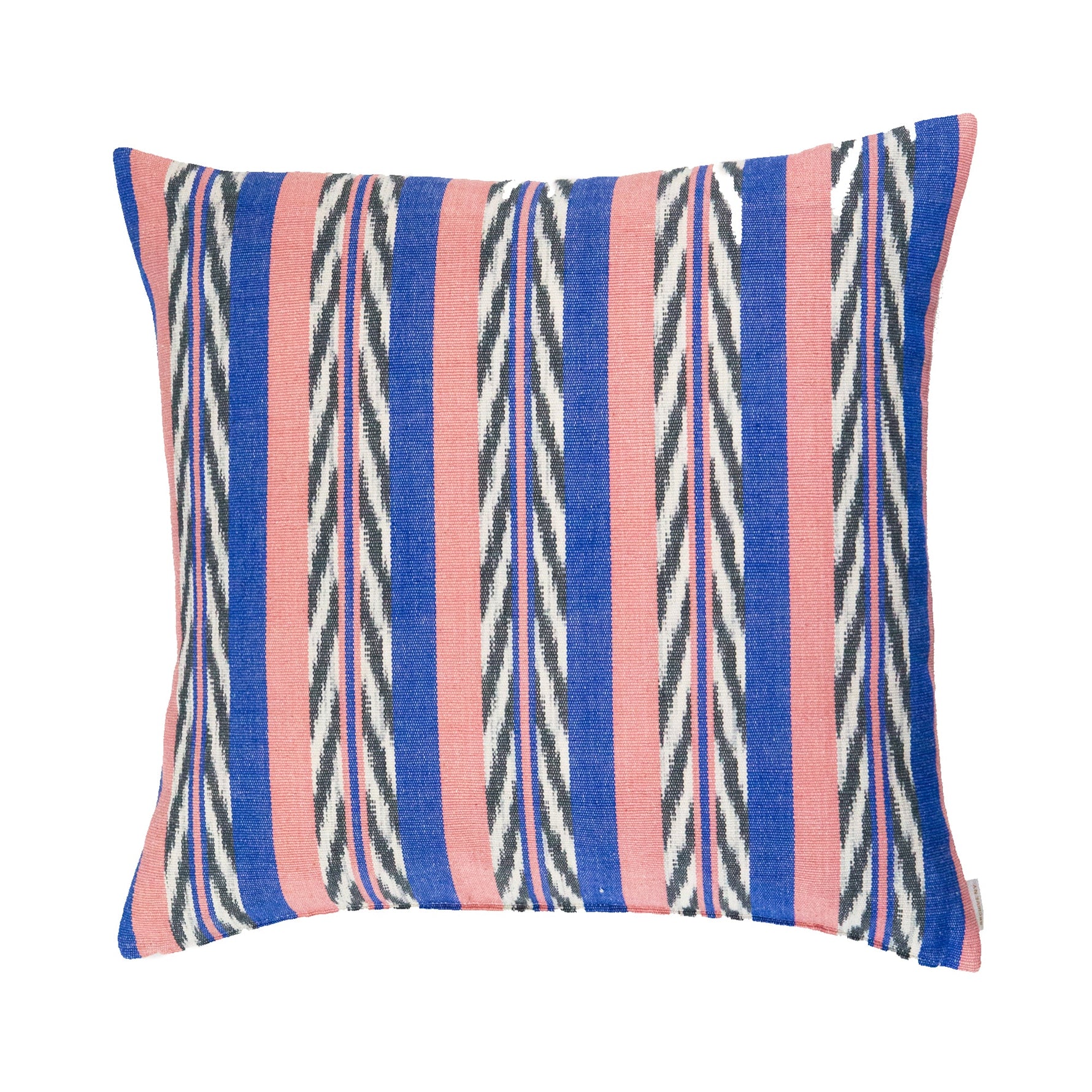 Maya Jaspe Blue & Coral Pillow