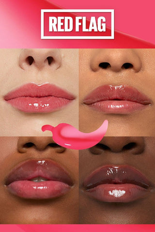 Maybelline New York Lifter Plump Lip Gloss -004 Red Flag