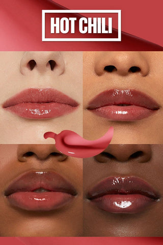 Maybelline New York Lifter Plump Lip Gloss -006 Hot Chili