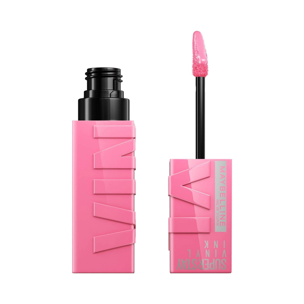 Maybelline New York Super Stay Vinyl Ink Long Lasting Liquid Gloss Lipstick - 155 Upbeat - By Baano